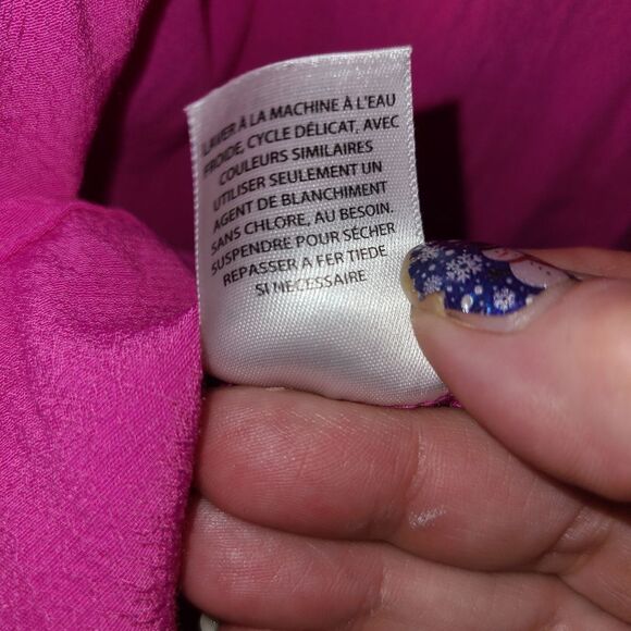 BP Hot pink deep V front and back tank - Picture 6 of 6